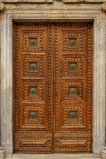 Dveře, dřevěné, zdobené, Alhambra