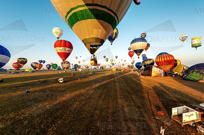Lorraine Mondial Air Balloon, horkovzdušný balón, festival