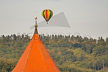Hrad Veveří, horkovzdušný balón