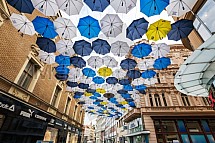 Deštník, Česká ulice, Brno