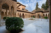 Alhambra, Nasridské paláce, Nasrid Palaces, Palacios Nazaríes
