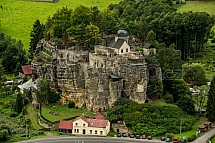 Skalní hrad, Sloup v Čechách
