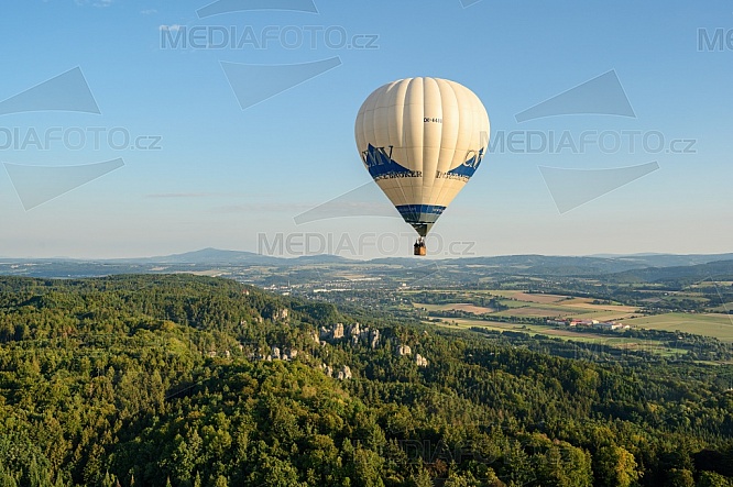 Horkovzdušný balón, Český ráj, hruboskalsko