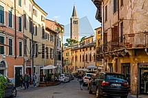 Ulice, Verona, Itálie. 