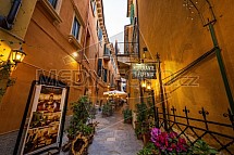 Ulice, Verona, Itálie. 