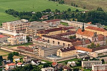 Věznice Valdice, letecky