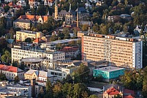 Krajská nemocnice Liberec, letecky