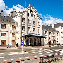 Nádraží, ČD, Liberec, stanice, budova