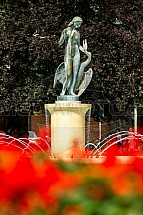 socha, fontána, kolonáda Poděbrady
